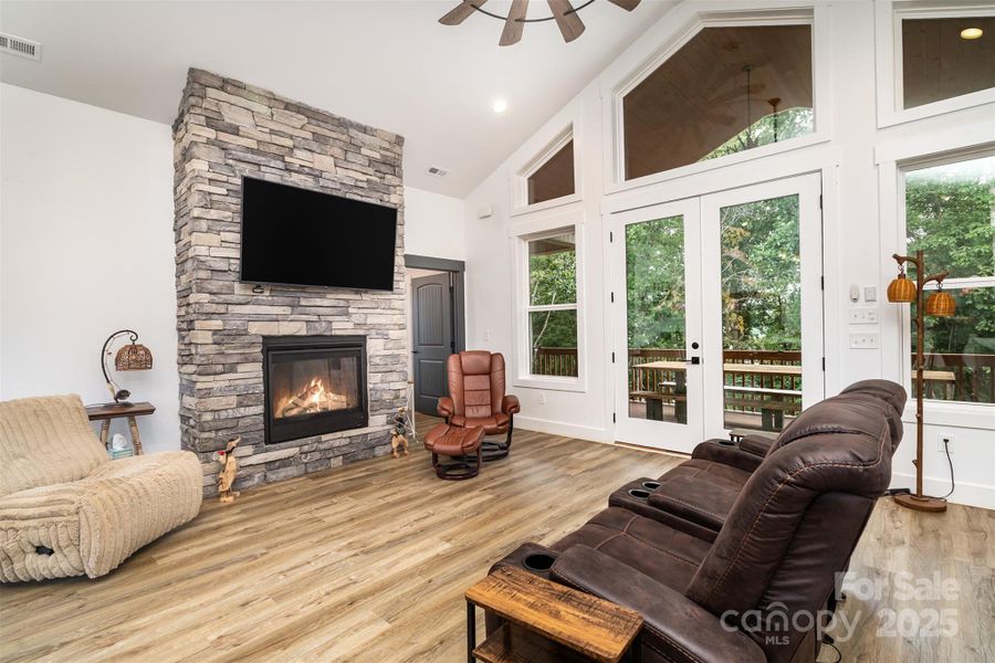Furnished interior view inside a new home in , Stony Point (Image 29).