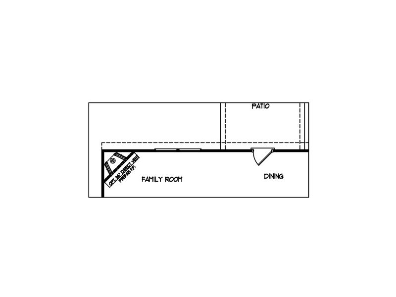 2D floor plan layout for the The Mayfield III by My Home Communities in Savoy Park, Covington, GA (Image 5).