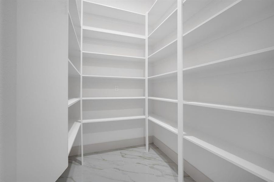 View of pantry View of pantry