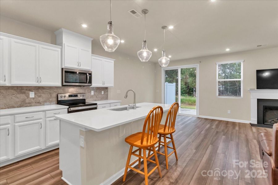 Furnished interior view inside a new home in , Indian Land (Image 7).