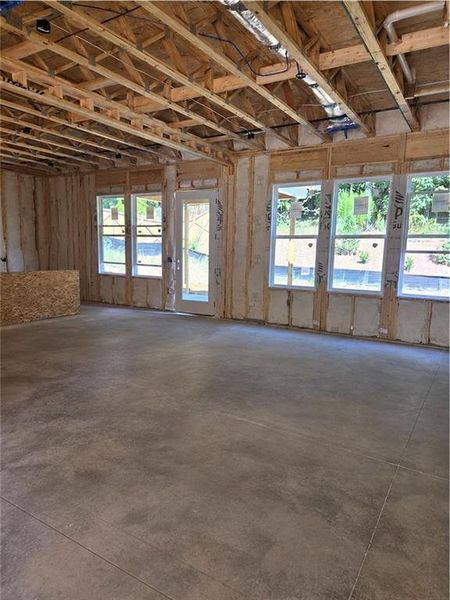 In-progress construction of a new home in Ashbury Commons, Powder Springs, GA (Image 13).