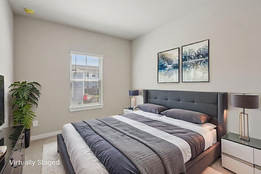 Furnished interior view inside a new home in Kemah Crossing - City Series, Kemah (Image 13). Furnished interior view inside a new home in Kemah Crossing - City Series, Kemah (Image 13).