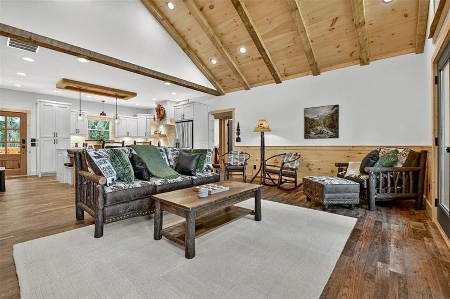 Furnished interior view inside a new home in , Ellijay (Image 11). Furnished interior view inside a new home in , Ellijay (Image 11).