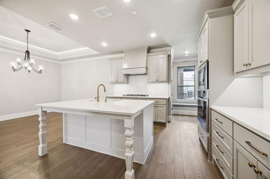 Large, open kitchen - perfect for entertaining. Large, open kitchen - perfect for entertaining.