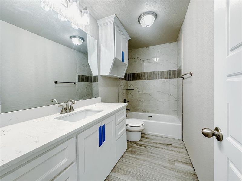 Furnished interior view inside a new home in , Hewitt (Image 11).