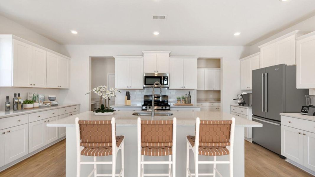 Furnished interior view inside a new home in Limehouse Farms, Summerville (Image 3). Furnished interior view inside a new home in Limehouse Farms, Summerville (Image 3).