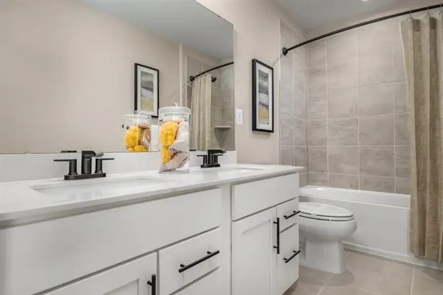 Furnished interior view inside a new home in Eagles Crest, Commerce (Image 27).