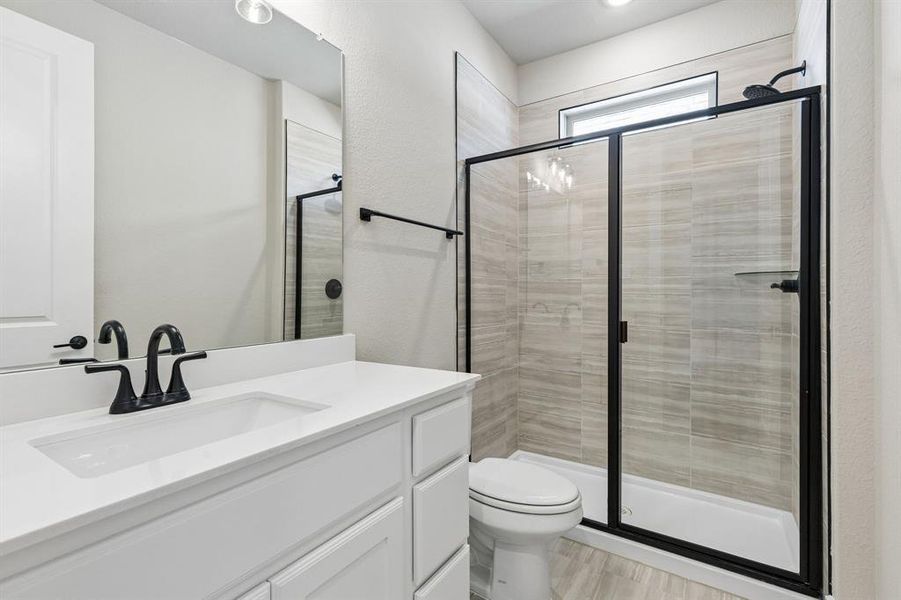 Furnished interior view inside a new home in Painted Tree Woodland West, McKinney (Image 12).
