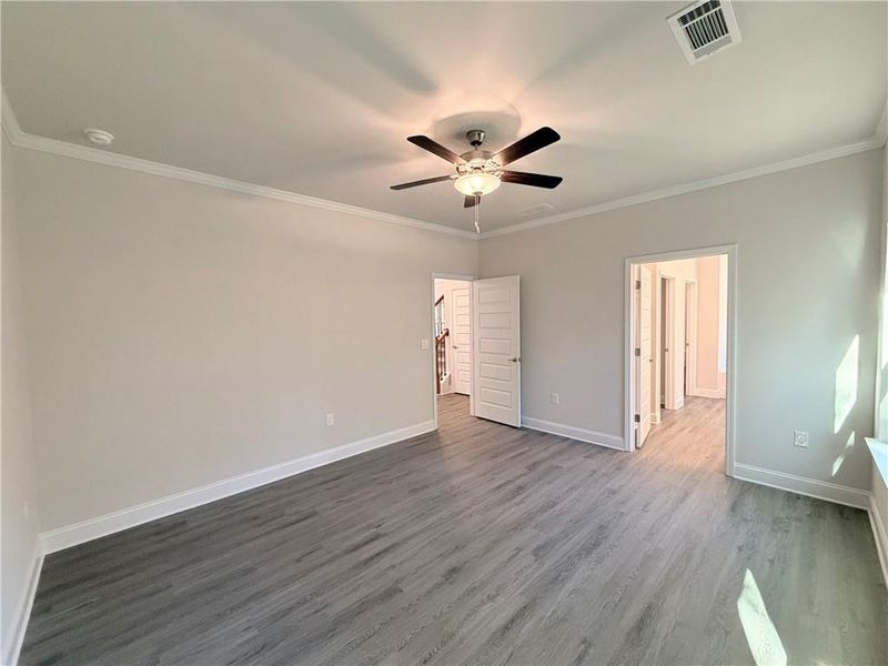 Spacious, unfurnished interior of a new home in Magnolia Villas, Cornelia (Image 34).