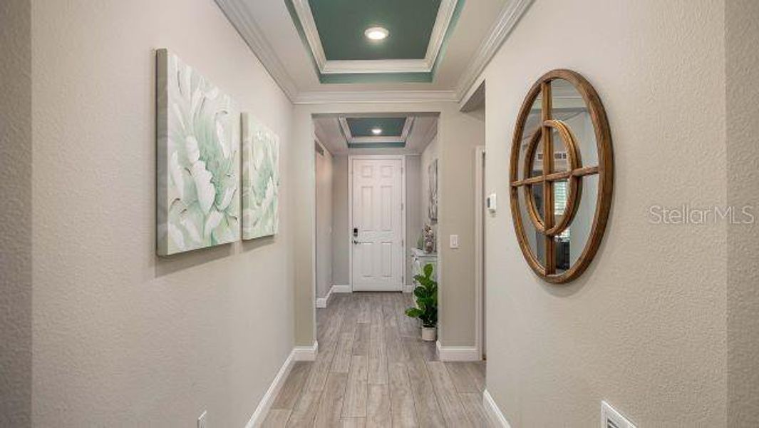 Furnished interior view inside a new home in The Reserve At Hammock Oaks, Lady Lake (Image 19). Furnished interior view inside a new home in The Reserve At Hammock Oaks, Lady Lake (Image 19).