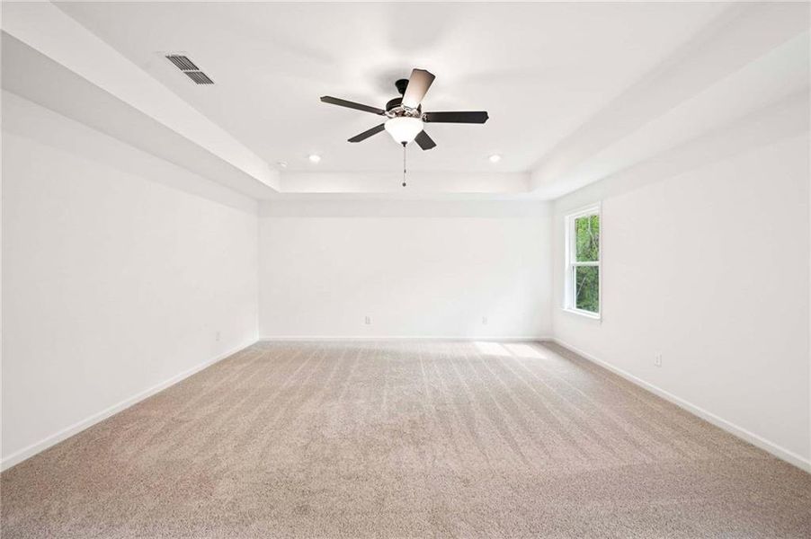 Spacious, unfurnished interior of a new home in Creekside, Dawsonville (Image 35). Spacious, unfurnished interior of a new home in Creekside, Dawsonville (Image 35).