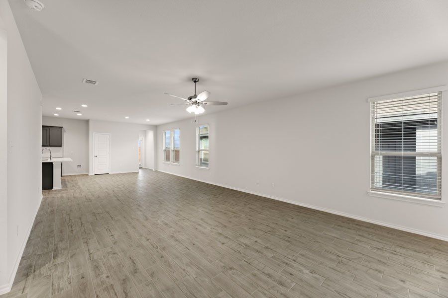 Representative exterior photo of a completed home built from the Mesquite by Impression Homes in Creekside Ranch, Blue Ridge, TX (Image 11). Representative exterior photo of a completed home built from the Mesquite by Impression Homes in Creekside Ranch, Blue Ridge, TX (Image 11).