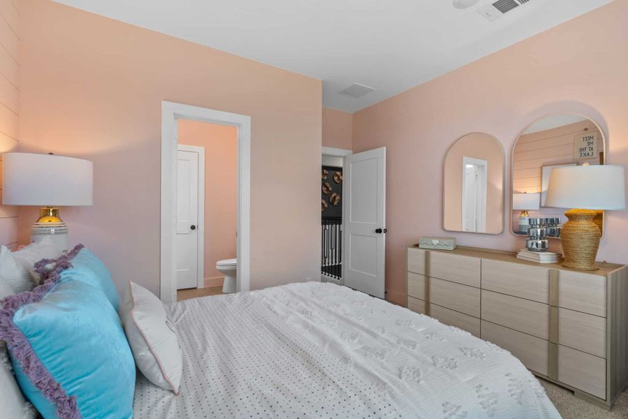 Representative furnished interior of a home built from the Acadia with 3-Car Garage by Chesmar Homes in Westland Ranch, League City (Image 54). Representative furnished interior of a home built from the Acadia with 3-Car Garage by Chesmar Homes in Westland Ranch, League City (Image 54).