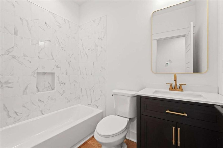 Furnished interior view inside a new home in , Carrollton (Image 41).