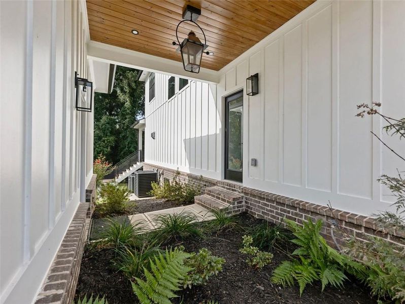 Exterior details and patio area of a home in , Cumming (Image 30).