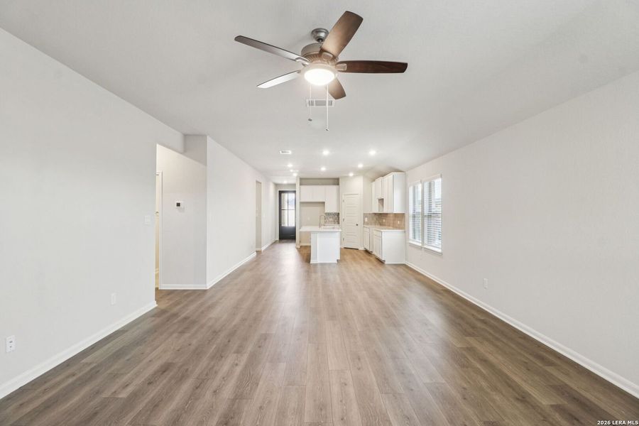 Spacious, unfurnished interior of a new home in Kallison Ranch, San Antonio (Image 37).