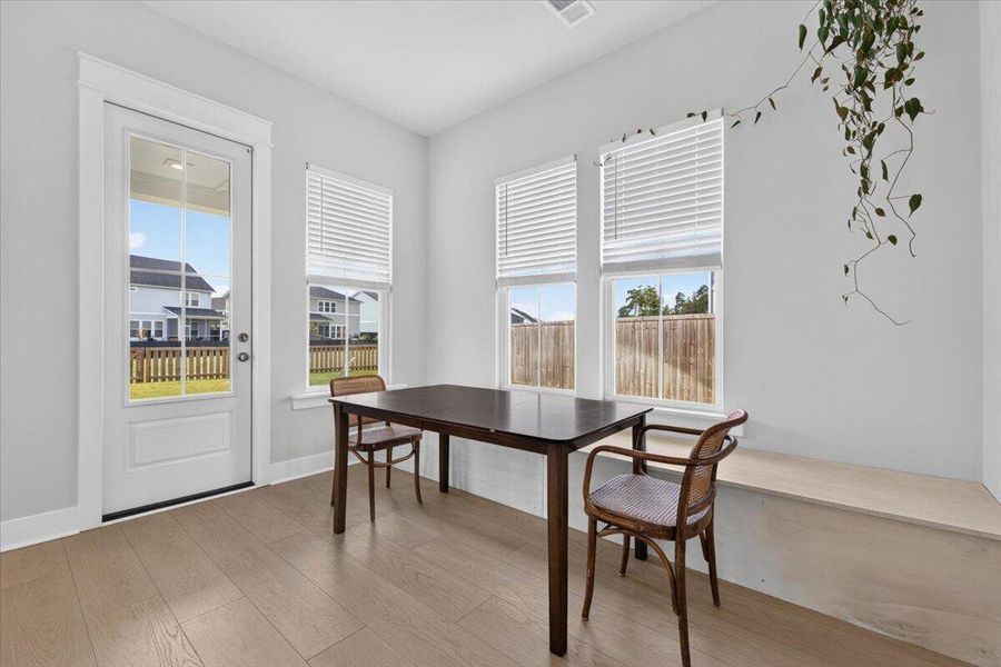 Furnished interior view inside a new home in Carnes Crossroads, Summerville (Image 30).