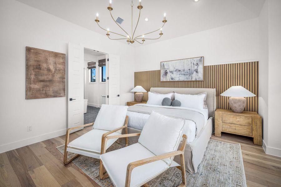 Representative furnished interior of a home built from the Gillett by Pulte Homes in Kuempel Farms, Pflugerville (Image 27).