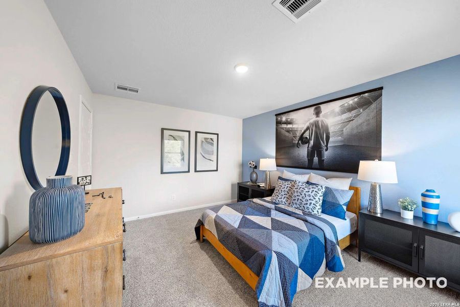 Furnished interior view inside a new home in Hickory Ridge, San Antonio (Image 31).