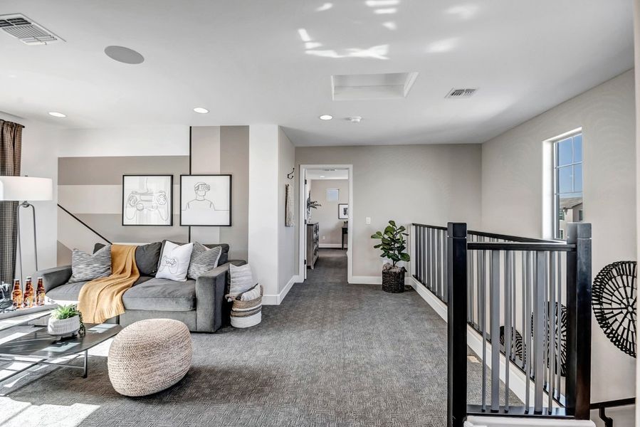 Furnished interior view inside a new home in Ironwood Villages at North Creek, Queen Creek (Image 27).