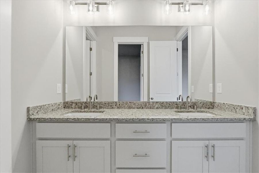 Furnished interior view inside a new home in Old Town Estates, Dacula (Image 11).