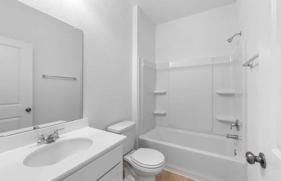 Furnished interior view inside a new home in Sonterra, Jarrell (Image 5).