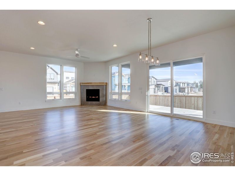 Not this exact home but same plan and level of finishes with a few buyer selected upgrades, Please ask LA for details.