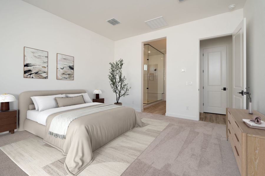 Furnished interior view inside a new home in Terraza, San Tan Valley (Image 9). Furnished interior view inside a new home in Terraza, San Tan Valley (Image 9).