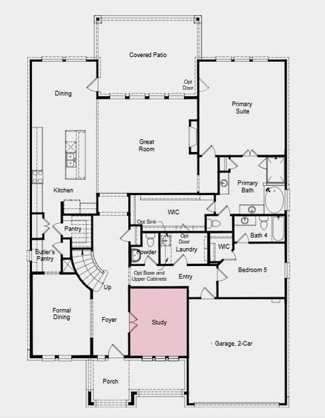 Additional Highlights Include: Bath 4, and study in place of flex.