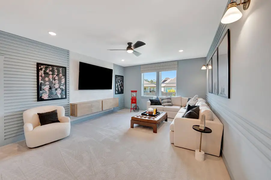 The Mendoza - Media Room