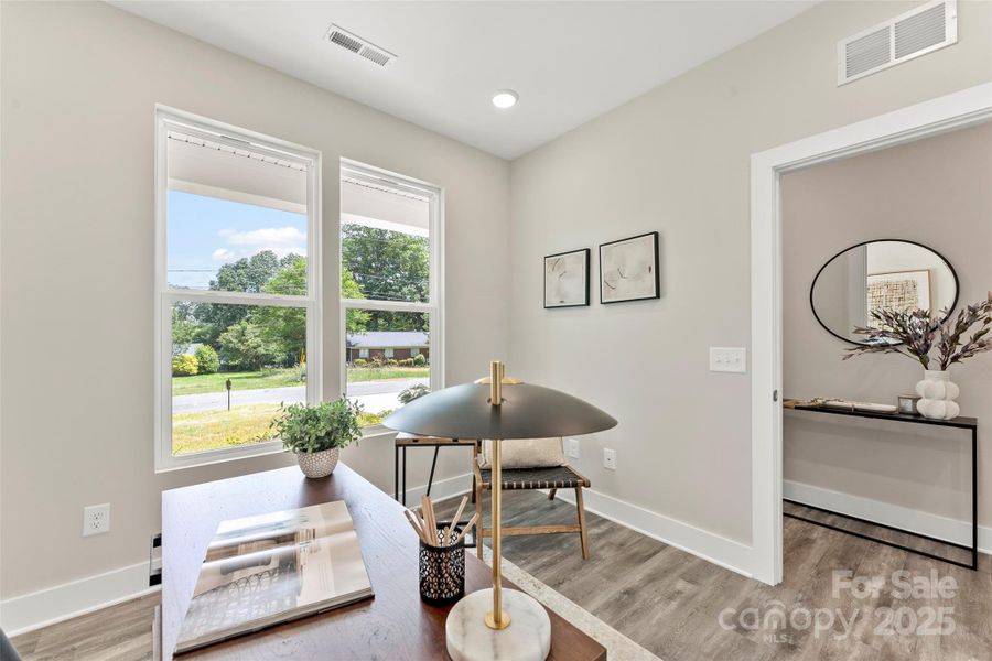 Furnished interior view inside a new home in , Gastonia (Image 8).