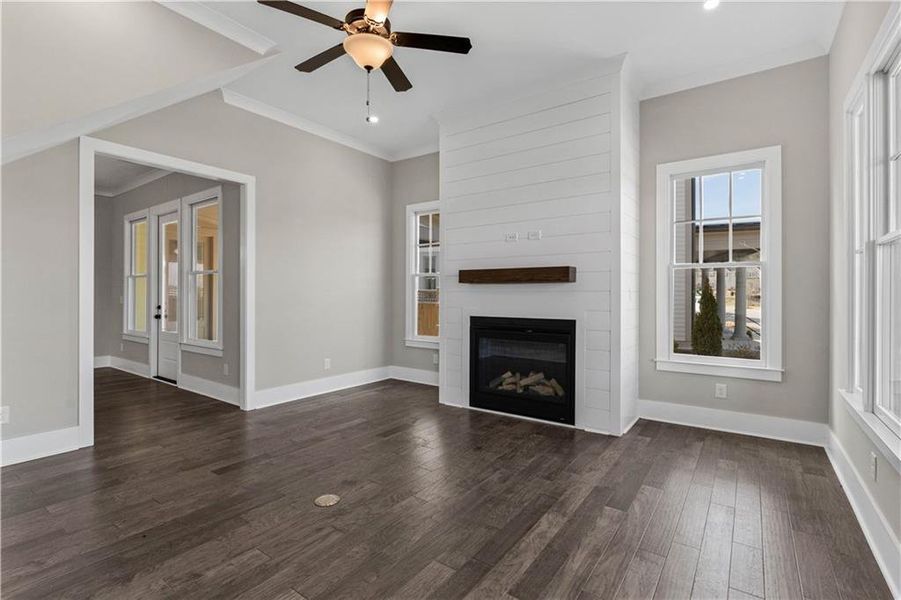 Spacious, unfurnished interior of a new home in Eastmore, Conyers (Image 42).