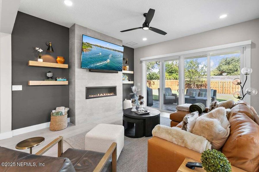 Furnished interior view inside a new home in , Jacksonville Beach (Image 15).