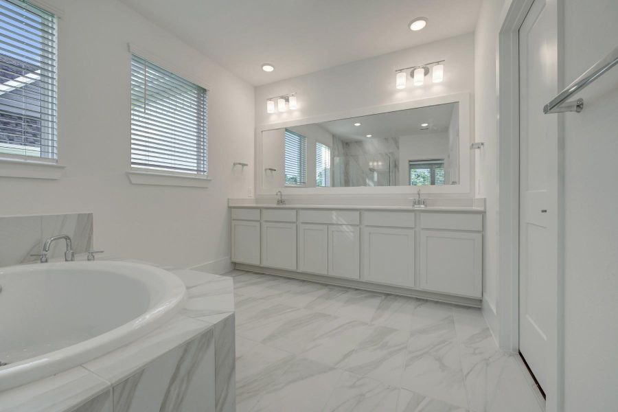 Furnished interior view inside a new home in The Oaks on 6th Street, Magnolia (Image 21). Furnished interior view inside a new home in The Oaks on 6th Street, Magnolia (Image 21).