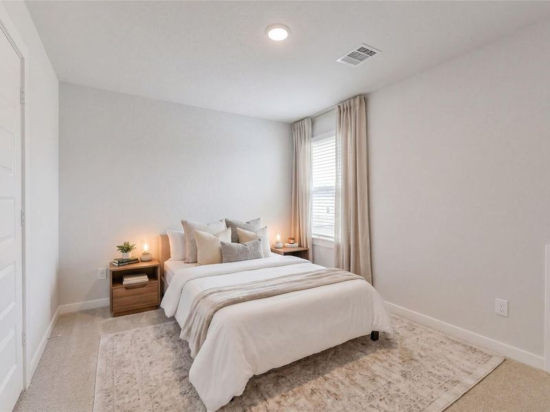Furnished interior view inside a new home in Liberty Estates, Cleveland (Image 12).