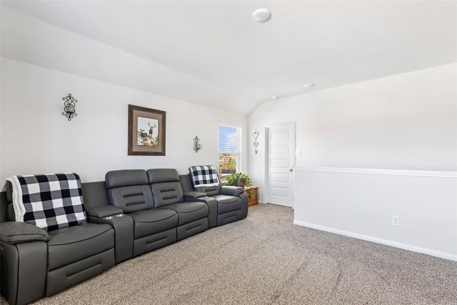 Furnished interior view inside a new home in Granger Pines, Conroe (Image 17).