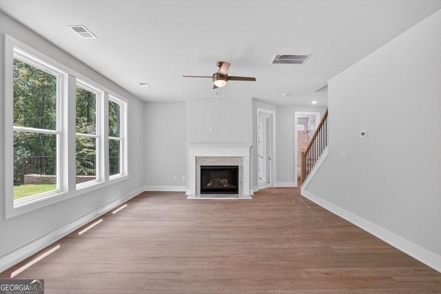 Spacious, unfurnished interior of a new home in The Manor at Gainesville Township, Gainesville (Image 21).
