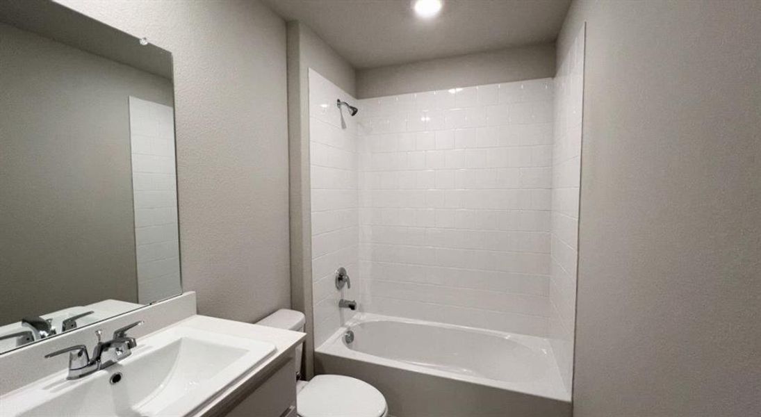 Furnished interior view inside a new home in Rosewood at Beltmill, Fort Worth (Image 6).