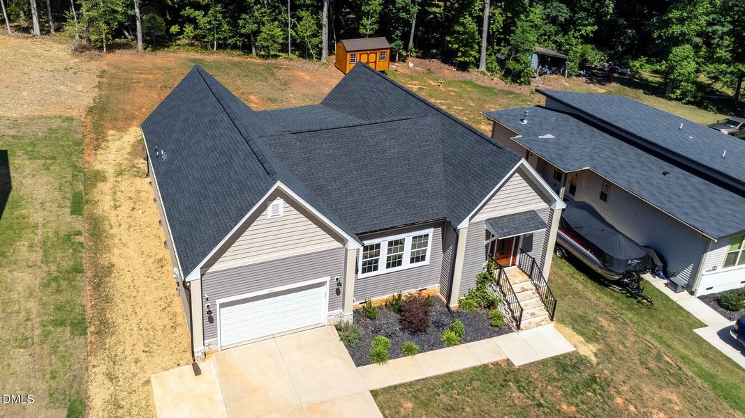 Overhead of House