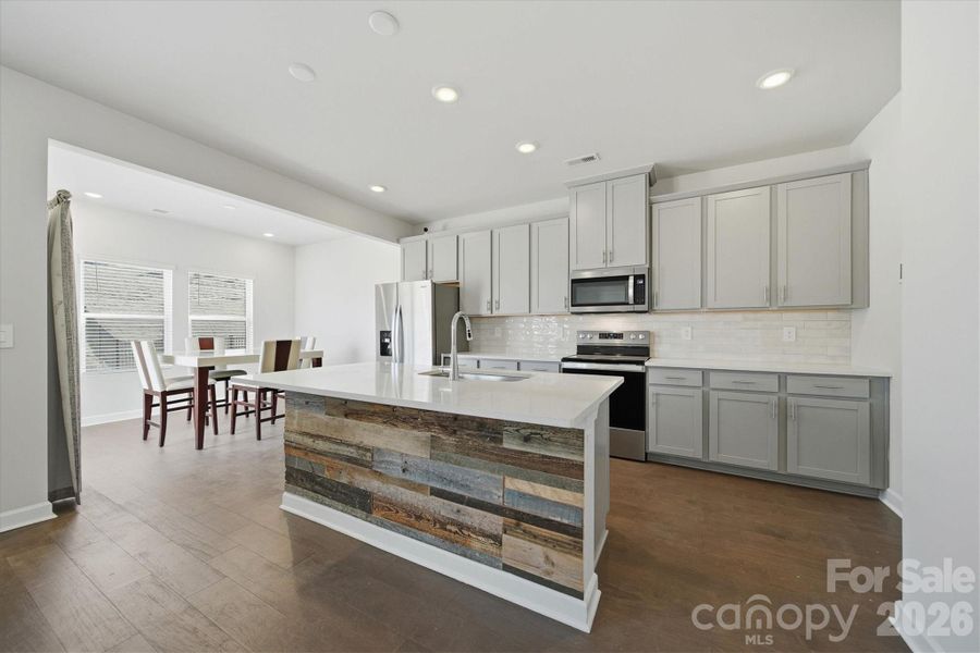 Furnished interior view inside a new home in , Conover (Image 8).