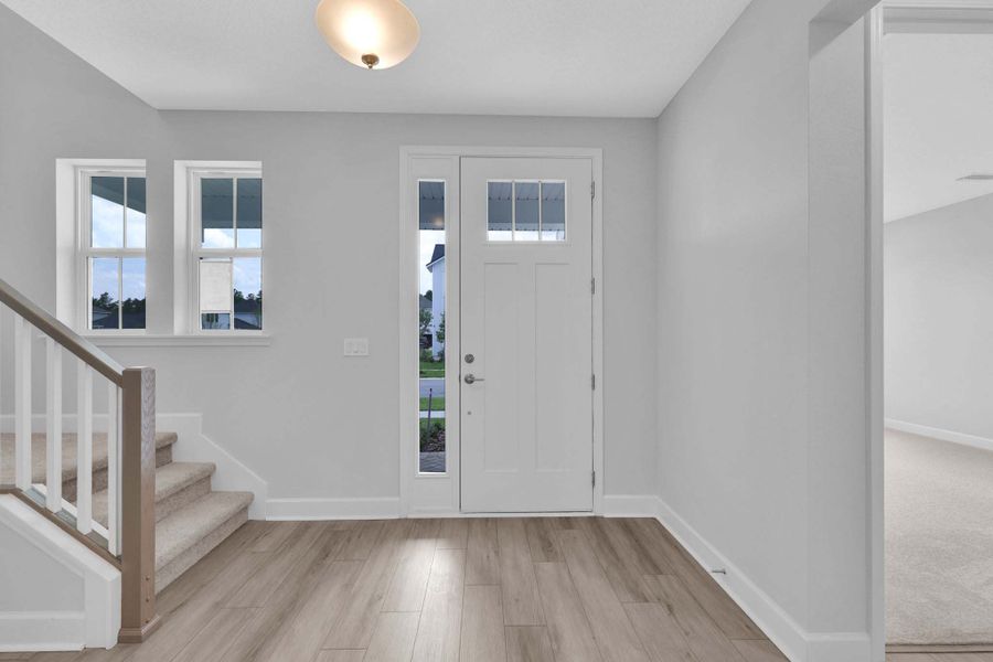 Representative unfurnished interior of a home built from the The Clermont by Providence Homes (Florida) in Seabrook Village at Seabrook, Nocatee (Image 17).