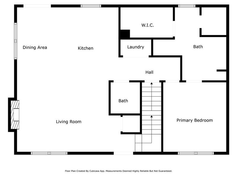 2D floor plan layout of this home in , Talking Rock, GA (Image 3).