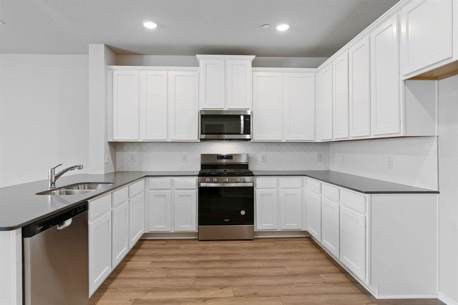 Furnished interior view inside a new home in Heartland Townhomes, Heartland (Image 8).
