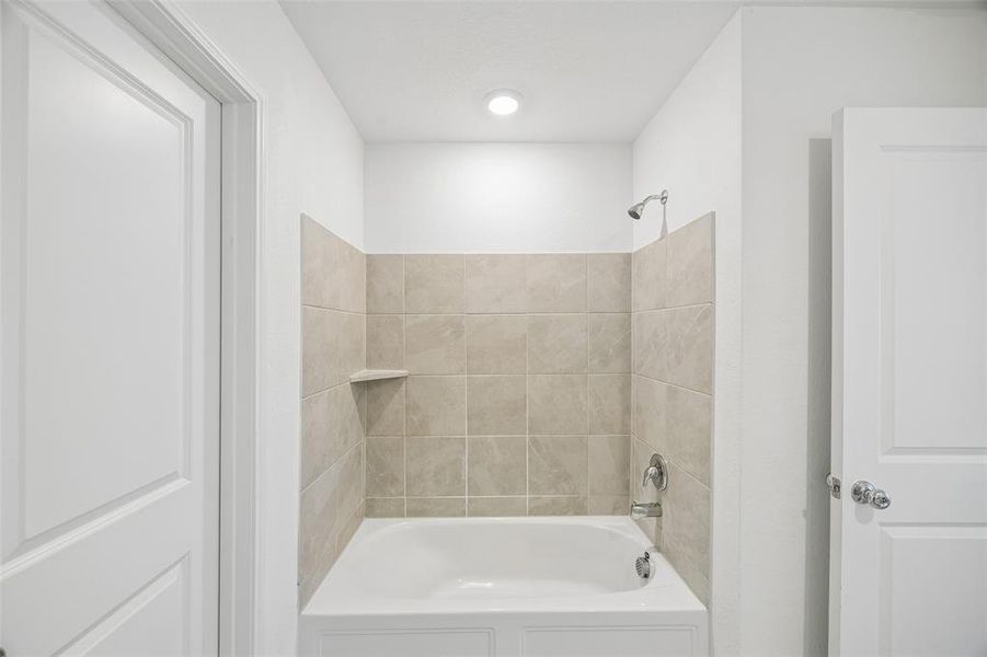 Furnished interior view inside a new home in Trinity West, Dallas (Image 4).