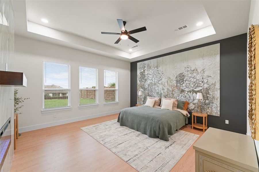Furnished interior view inside a new home in , Forney (Image 32).