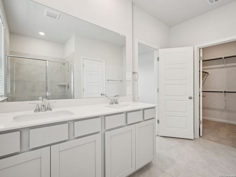 Furnished interior view inside a new home in , San Antonio (Image 8).