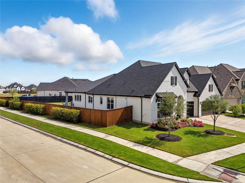Aerial view of this magnificent home. Aerial view of this magnificent home.