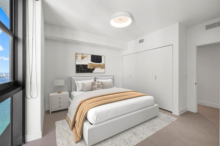 Virtually Staged Bedroom 2 Virtually Staged Bedroom 2