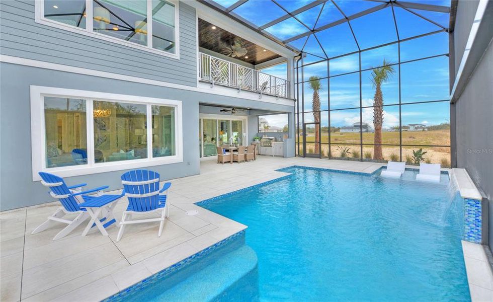 Exterior details and patio area of a home in Veranda Bay, Flagler Beach (Image 20).