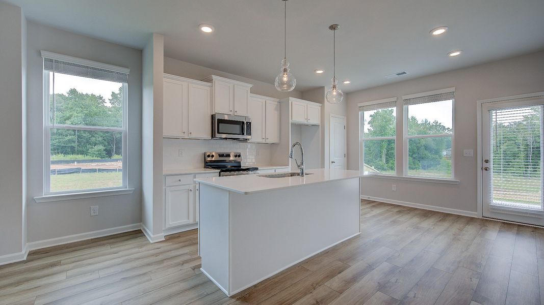 Furnished interior view inside a new home in Chapel Hill, Newnan (Image 10).